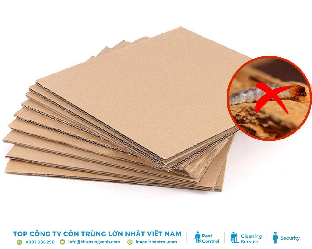 Đảm bảo khu vực quanh bìa cát tông luôn sạch sẽ và thông thoáng