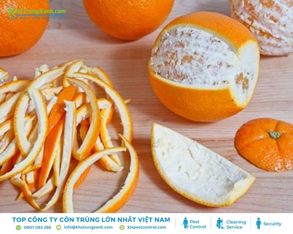 Đặt cỏ cam ở những nơi có nhiều muỗi như cửa sổ, ban công
