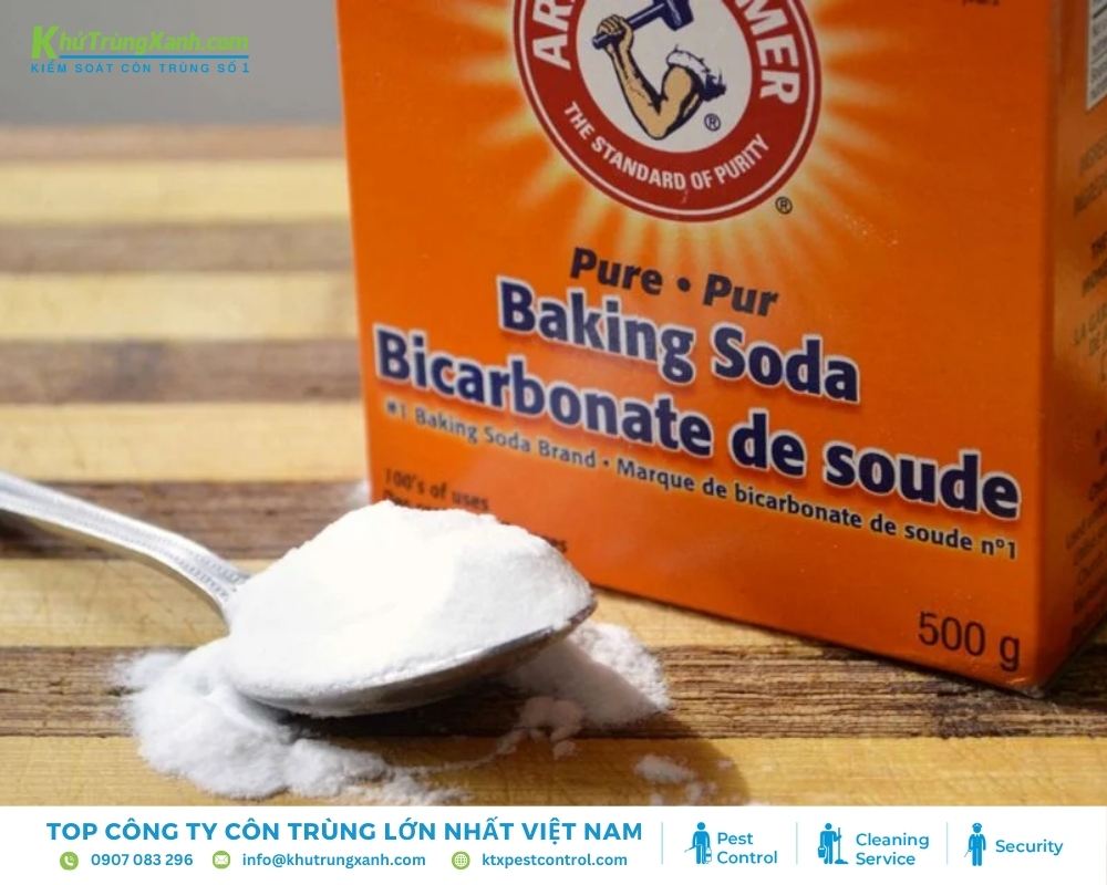 Sử dụng baking soda vừa đơn giản lại dễ dàng