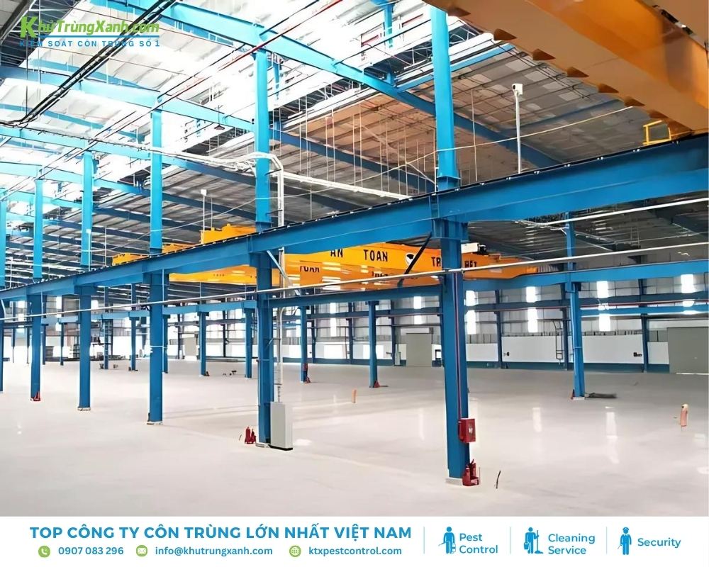 Nhà kho sử dụng vật liệu kết cấu không chứa Xenlulo được phân loại D