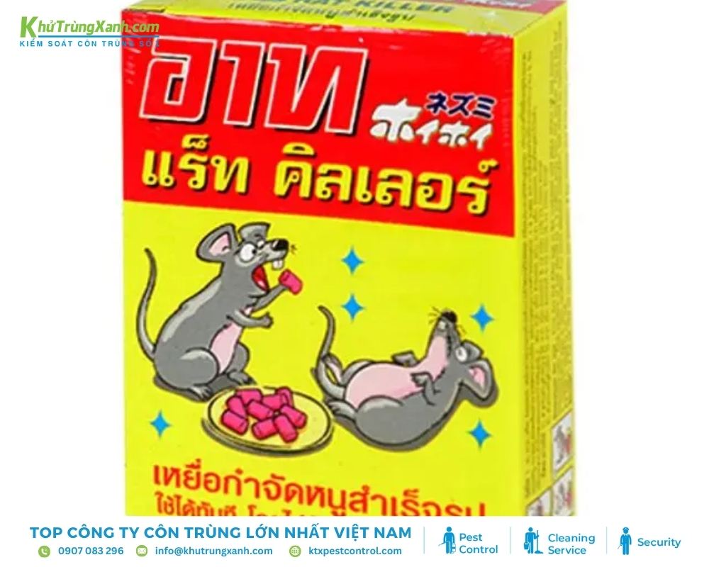 Thuốc Ars Rat Killer có tác dụng gây ức chế sinh sản của chuột