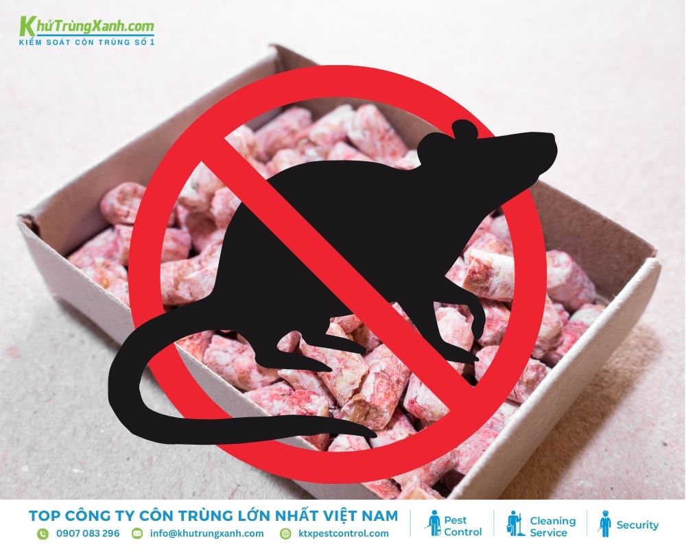 Độc tố trong thuốc diệt chuột có thể gây nguy hiểm đến tính mạng con người