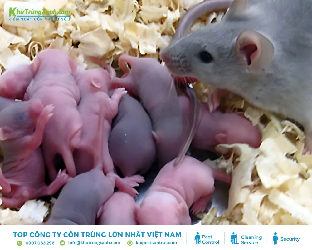 Chuột có khả năng sinh sản nhanh