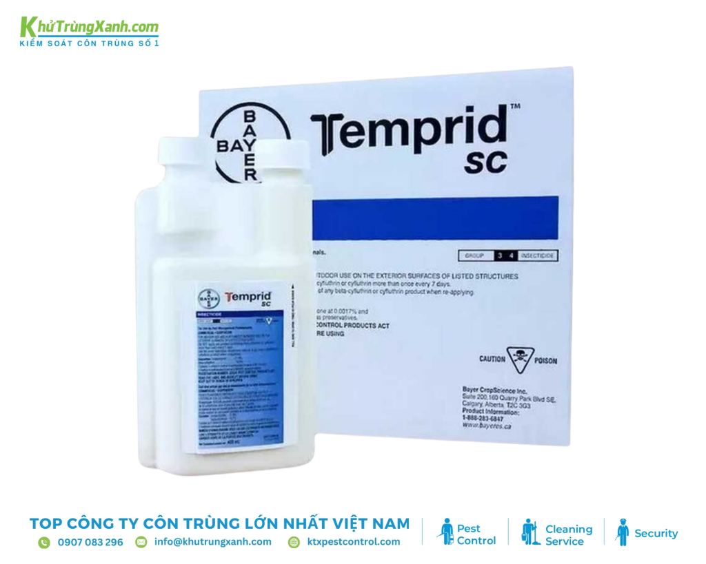 Temprid SC có khả năng tiêu diệt rệp rất nhanh, giúp giảm thiểu sự lây lan của chúng