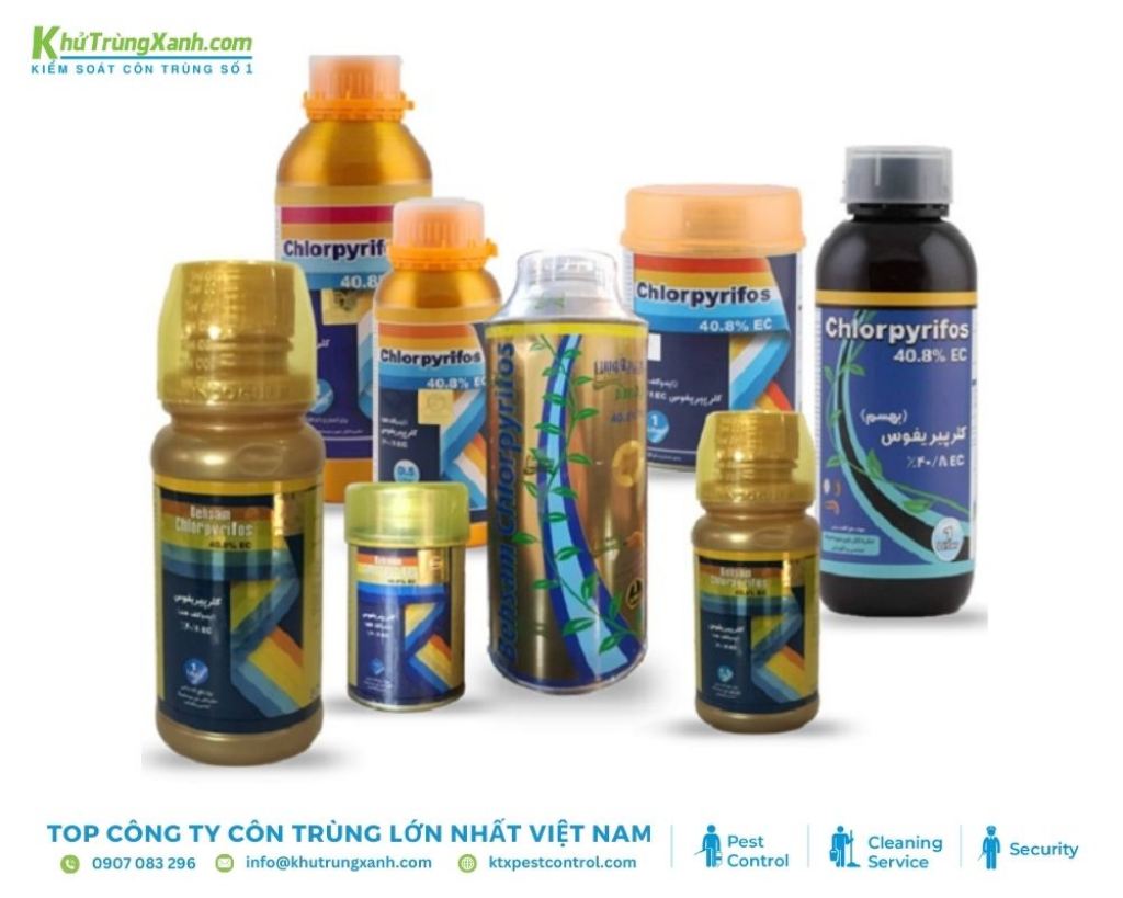 Thuốc trừ sâu chứa các hoạt chất hóa học có khả năng tiêu diệt ong một cách nhanh chóng