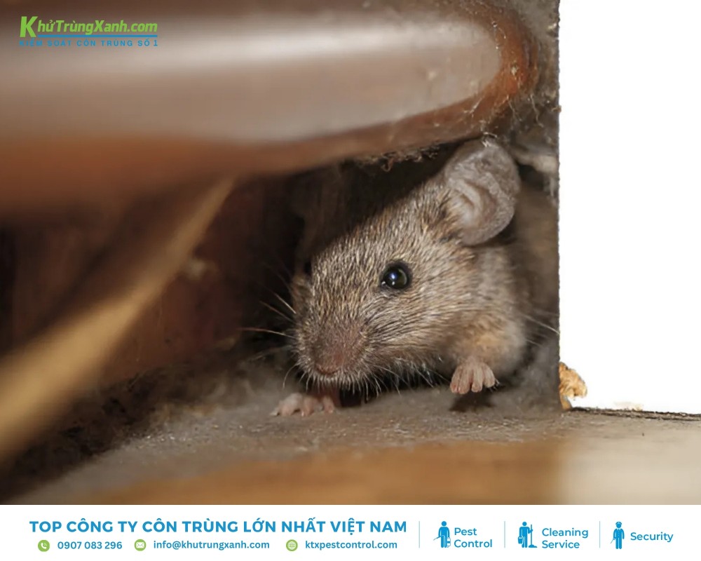 Nguyên nhân chuột thường xuyên xuất hiện nhiều trong phòng trọ