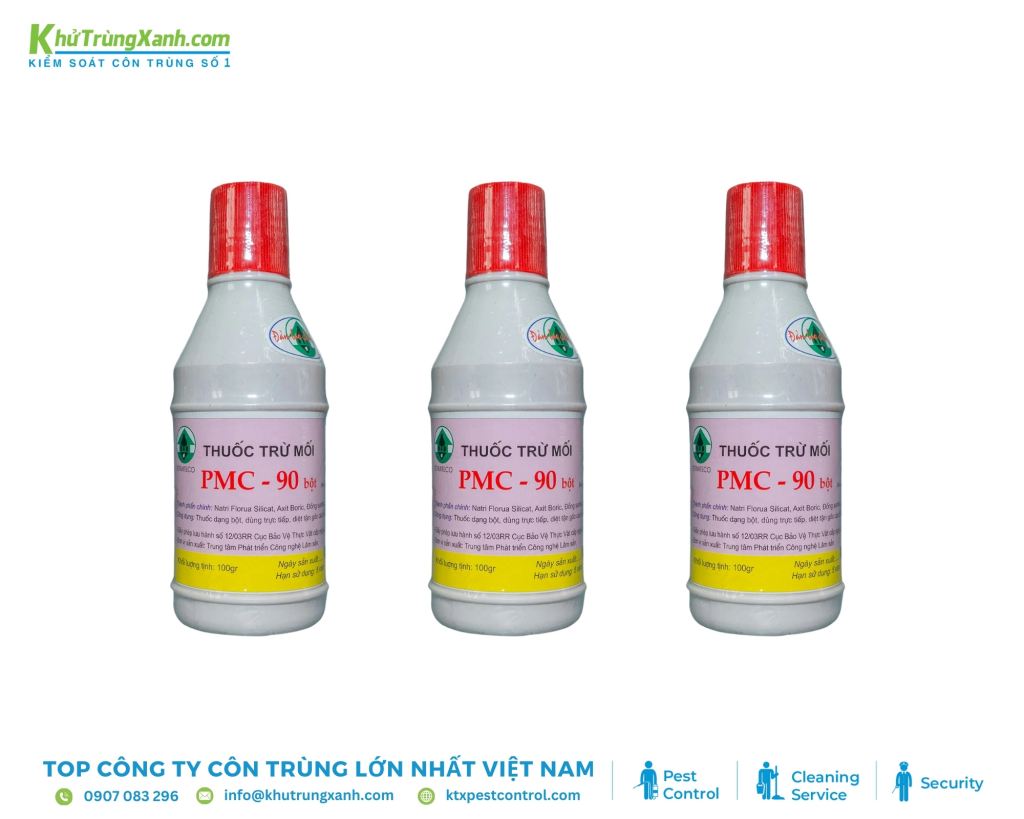 Dùng thuốc diệt mối sinh học kết hợp với hộp nhử mối