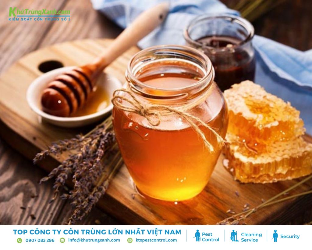 Mật ong có khả năng tiêu diệt vi khuẩn giúp làm lành vết thương, giảm viêm và ngăn ngừa nhiễm trùng