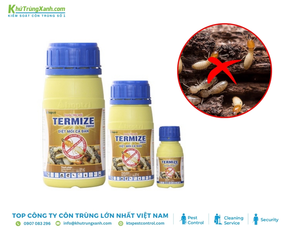 Thuốc trừ mối termize 200sc không có mùi 