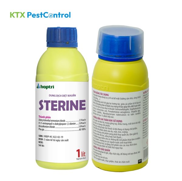 dung dịch khử khuẩn sterine