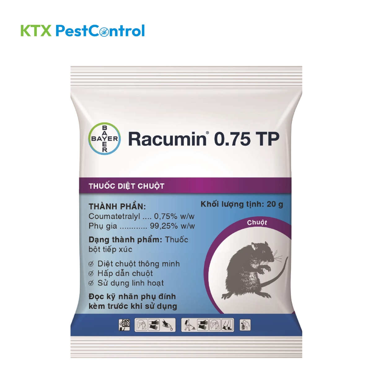 Thuốc Diệt Chuột Racumin 0.75 TP