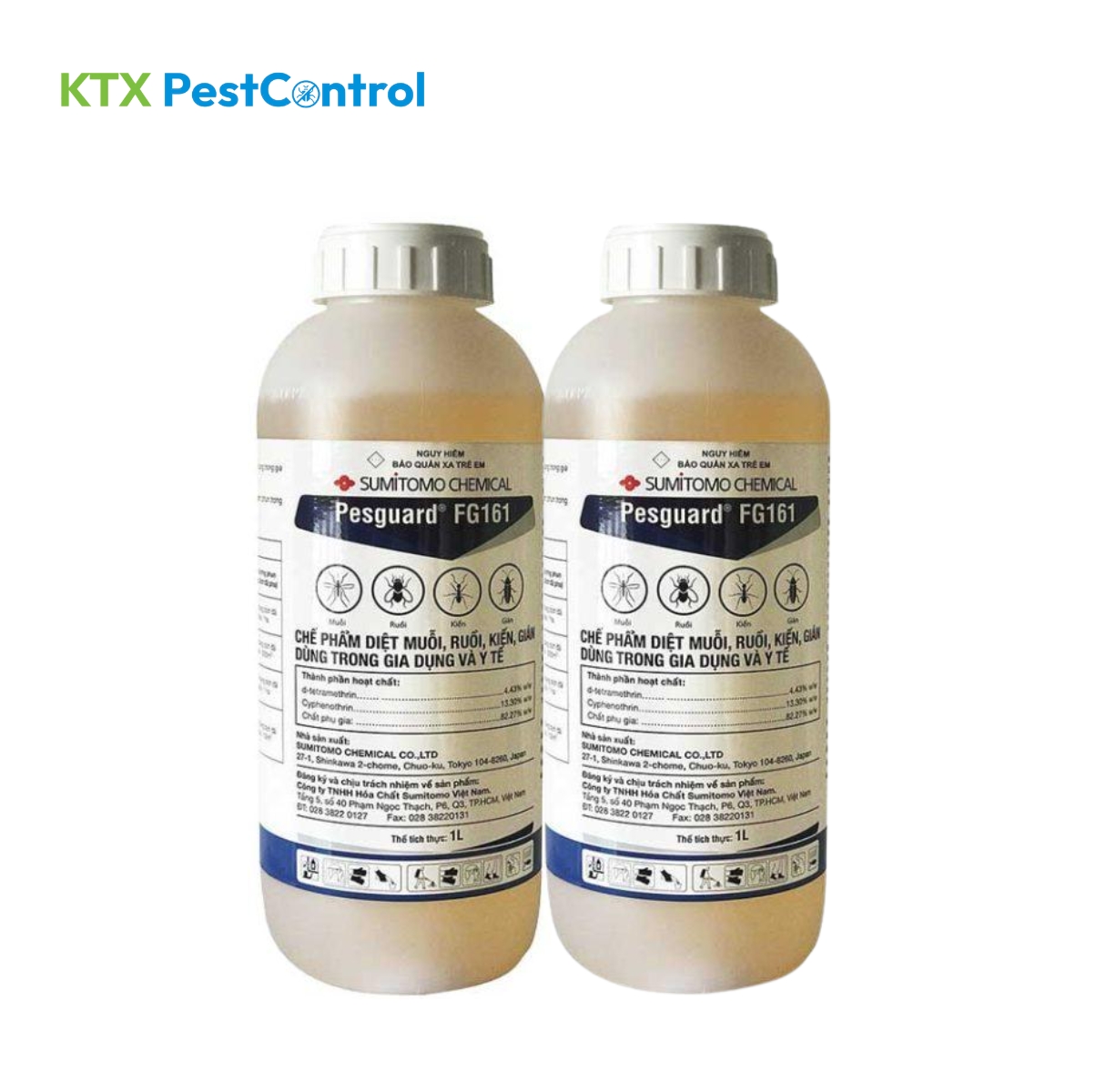 Thuốc diệt côn trùng, ruồi, muỗi PESGUARD FG161