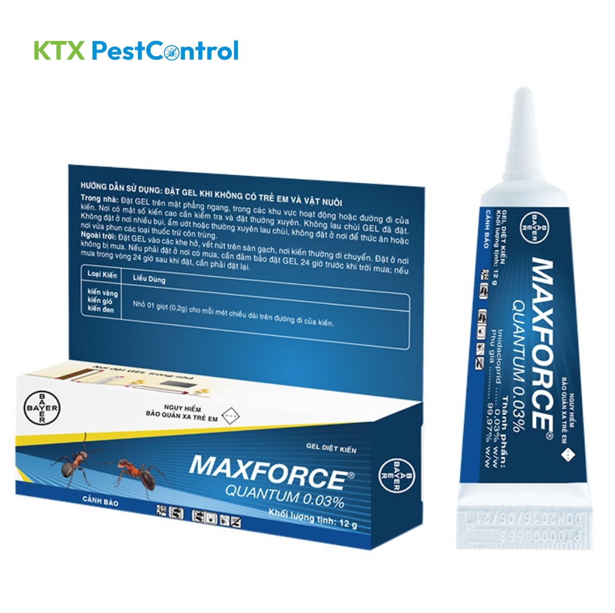 Thuốc diệt gián Maxforce Forte