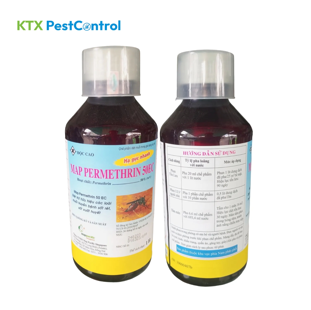 Thuốc diệt muỗi Map Permethrin 50EC