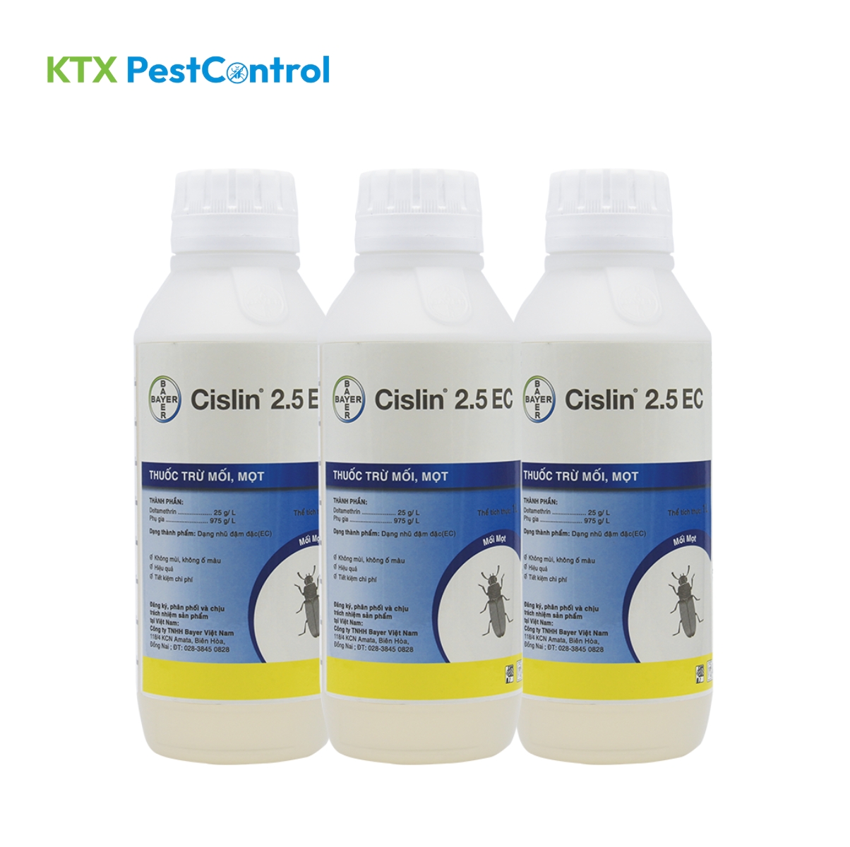 Thuốc diệt trừ mối, mọt CISLIN 2.5EC