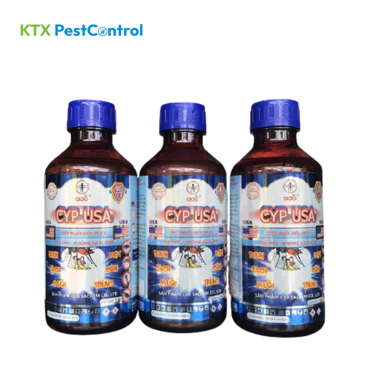 Thuốc phun muỗi và côn trùng CYP USA 100EC