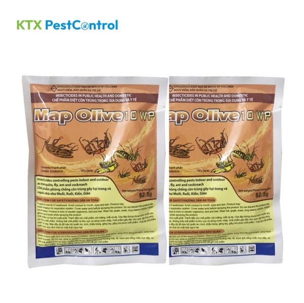 Thuốc trừ muỗi, kiến, gián Map Olive 10WP