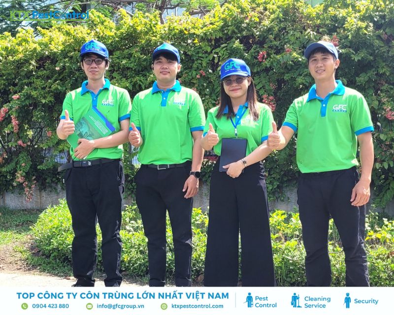 Đội ngũ kỹ thuật viên dịch vụ diệt mối tại Nhà Bè dày dặn kinh nghiệm
