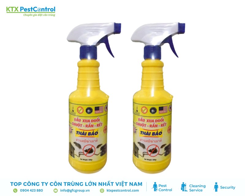 Bình xịt đuổi rắn Thái Bảo