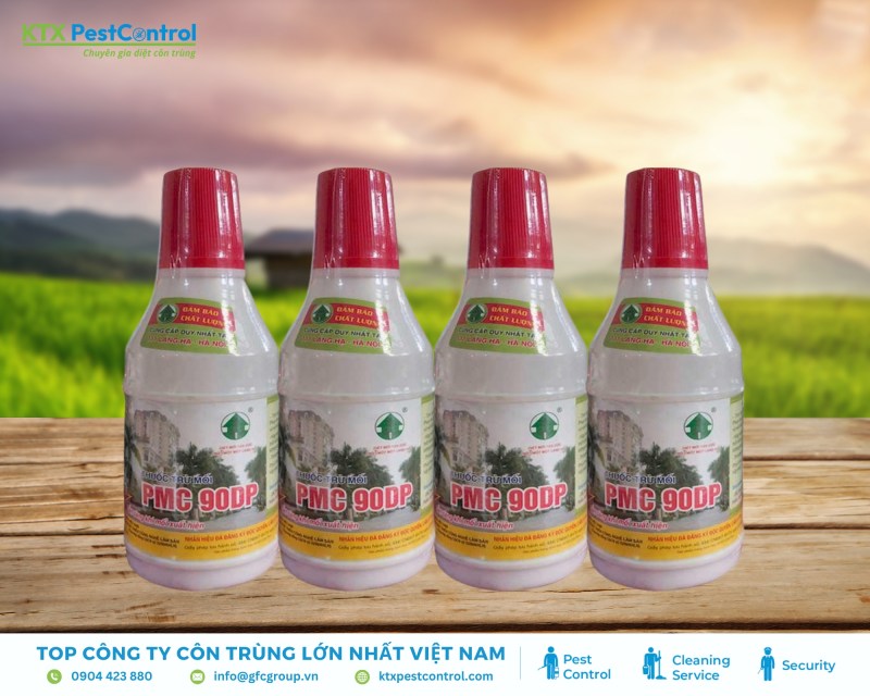 PMC 90 diệt mối tận gốc nhờ cơ chế lây nhiễm và thành phần an toàn