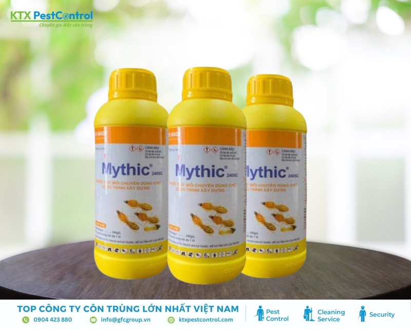 Mythic 240SC diệt mối hiệu quả, không mùi phù hợp dùng cho công trình
