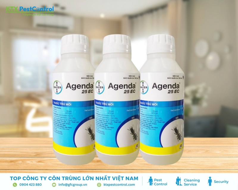 Agenda 25EC an toàn, không ảnh hưởng sức khỏe, dùng tốt cho nhà ở và công trình lớn