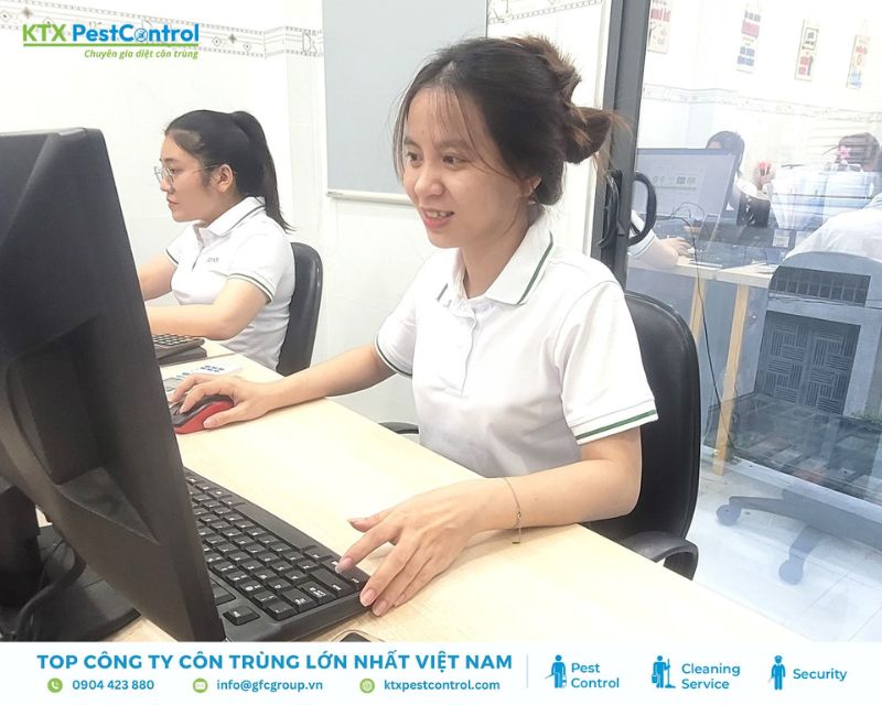 Nhân viên diệt mối quận Sơn Trà nhân thông tin công trình