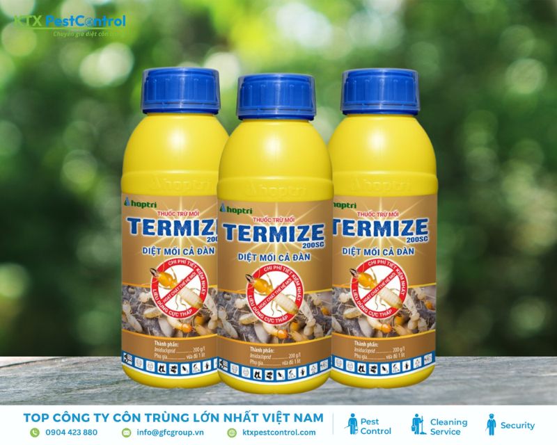 Thuốc diệt mối termize 200sc kiểm soát mối hiệu quả