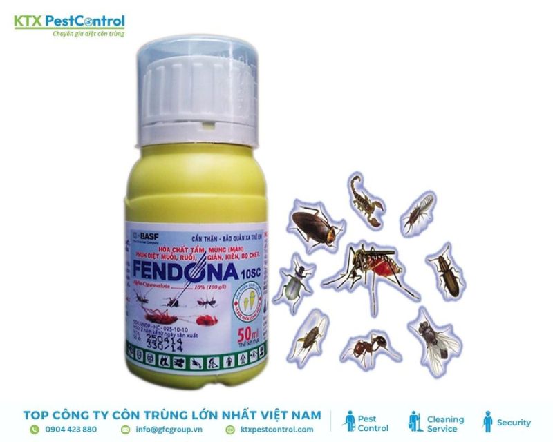 Thuốc diệt côn trùng an toàn Fendona 10SC