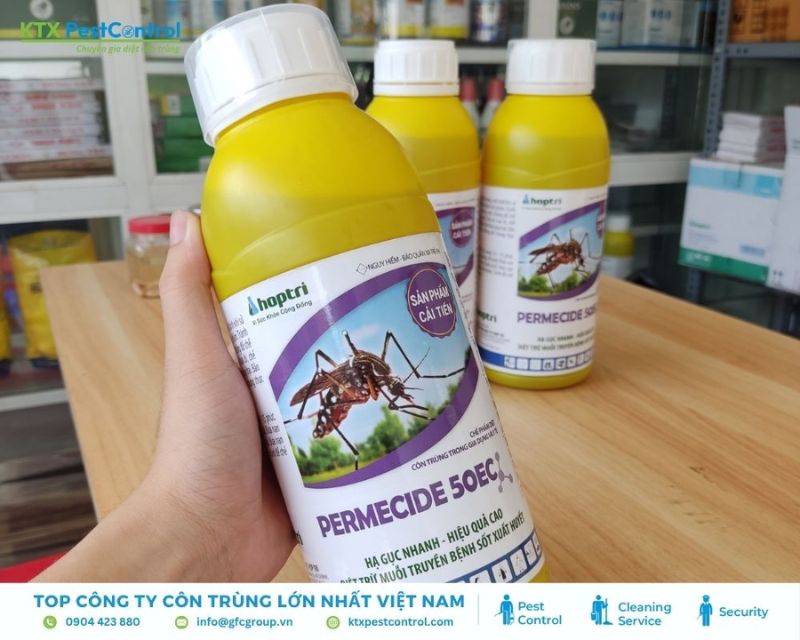 Thuốc diệt côn trùng có mùi nhẹ nhàng Permecide 50EC
