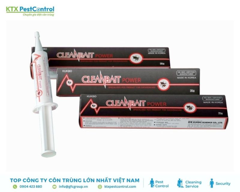 Thuốc diệt gián Hàn Quốc Cleanbait Power Thuốc diệt gián Hàn Quốc Cleanbait Power