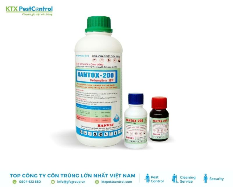 Thuốc diệt kiến Hantox không mùi, an toàn cho sức khỏe