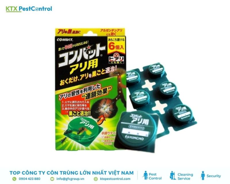 Thuốc diệt kiến tận gốc Kincho dạng keo đến từ Nhật Bản