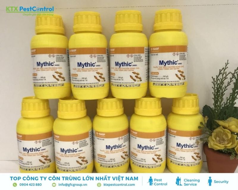 Thuốc diệt mọt gỗ bán chạy nhất hiện nay Mythic 240SC