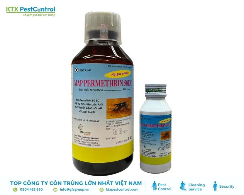 Thuốc diệt muỗi Map Permethrin 50Ec