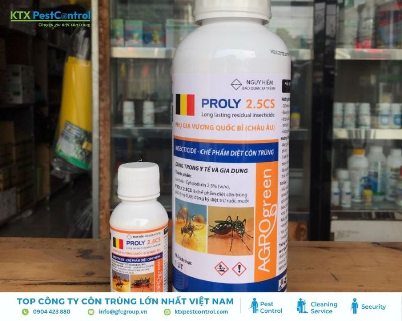 Thuốc diệt ruồi Proly 2.5CS