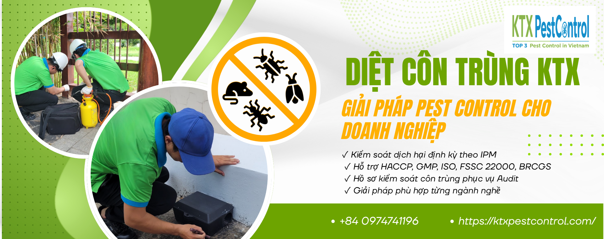 GIẢI PHÁP PEST CONTROL CHO DOANH NGHIỆP