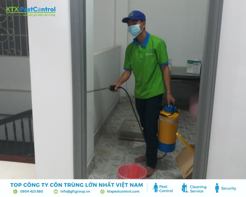 Ký túc xá – Nội trú: Kiểm soát côn trùng và cải thiện môi trường sinh hoạt chỉ sau 60 ngày