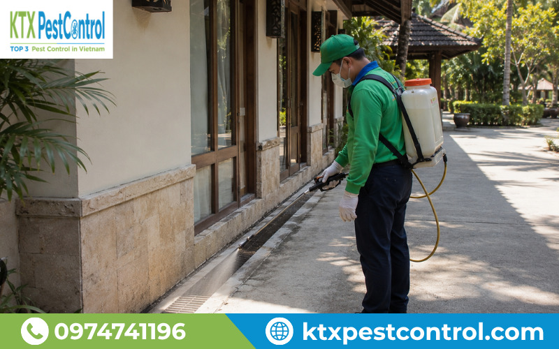 Giải pháp diệt gián cho khách sạn và khu nghỉ dưỡng