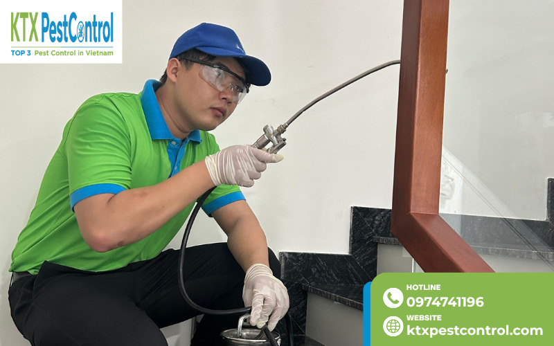 Diệt Côn Trùng KTX cung cấp dịch vụ diệt mối tại Bắc Ninh uy tín với kỹ thuật chuyên sâu