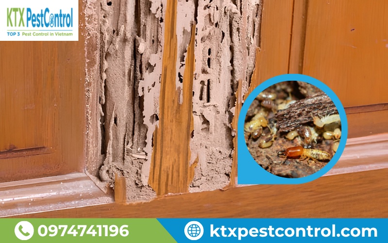 Diệt Côn Trùng KTX cung cấp dịch vụ diệt mối quận Tây Hồ tận gốc, chuyên nghiệp
