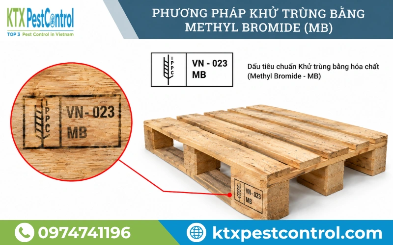 Khử trùng bằng Methyl Bromide (MB)