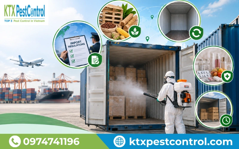 Khi nào cần khử trùng container