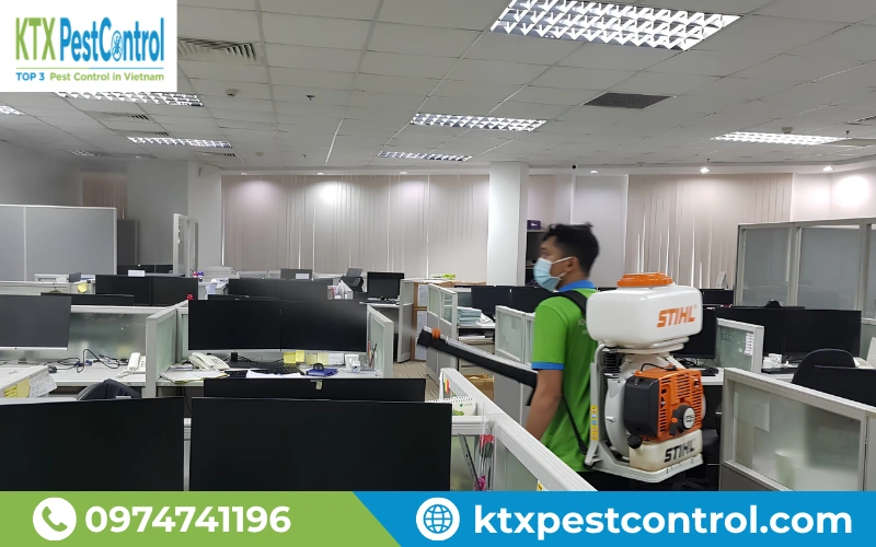 Cam kết chất lượng dịch vụ phun khử trùng của Diệt Côn Trùng KTX với quy trình rõ ràng, kỹ thuật viên được đào tạo và kiểm tra sau xử lý.