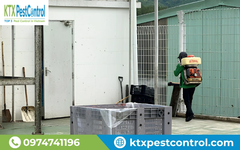 Diệt mối nhà xưởng, kho bãi và khu công nghiệp